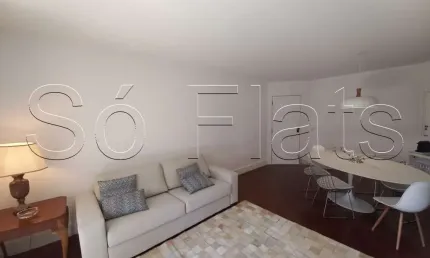 Flat alto padrão em Moema com 03 dorms, prox ao Shopping e Av. Ibirapuera