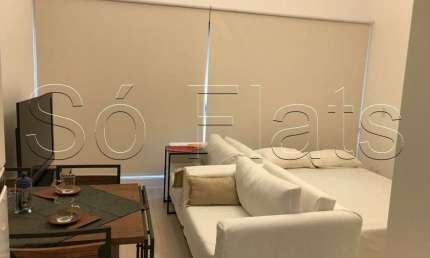 Apto disponível para locação com 28m² e 1 dorm, muito bem localizado ao lado da PUC e Av Sumaré.