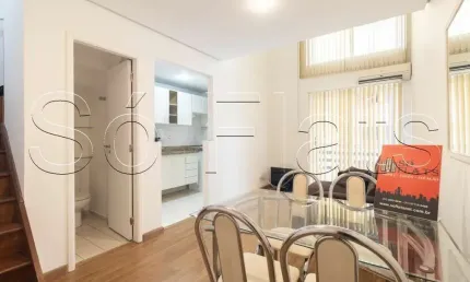 Duplex life moema, apto disponível para venda com 43m², 01 dorm e 01 vaga
