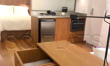 VN Ferreira Lobo, Studio disponível para venda com 35m², 01 dorm e 01 vaga
