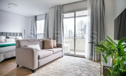 Flat Saint Charbel disponível para venda com 37m², 01 dormitório e 01 vaga de garagem