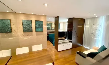 Edifício mandarim apartamento disponível para venda com 53m², 01 dorm e 01 vaga de garagem