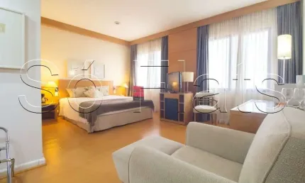 Flat Tryp Tatuapé disponível para venda com 28m², 1 dormitório e 1 vaga de garagem