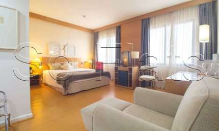 Flat Tryp Tatuapé disponível para venda com 28m², 1 dormitório e 1 vaga de garagem