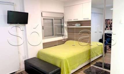 Residencial Add Nova Berrini, apto disponível para locação com 36m², 01 dorm e 01 vaga.