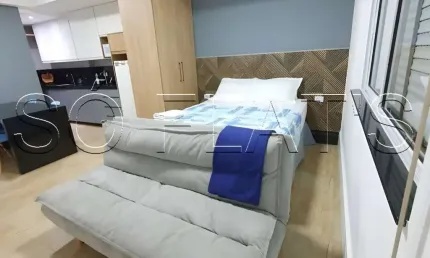 Residencial Regência, flat disponível para locação contendo 34m² e 1 dormitório.