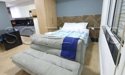 Residencial Regência, apto disponível para locação contendo 34m² e 1 dormitório.