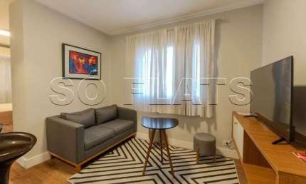 Flat Paulista Flat I, flat disponível para locação com 28m², 01 dorm e 01 vaga de garagem.