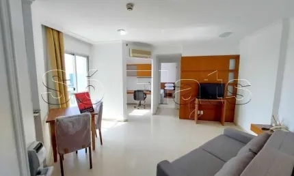 Flat disponível para locação na Rua Bela Cintra, próximo a Faculdade Mackenzie e Av. Paulista.