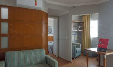 Flat prox a rua da consolação, av. paulista, metrô, ótima localização