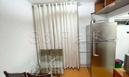 Flat São Paulo Suíte Service disponível para venda com 34m² e 01 vaga de garagem
