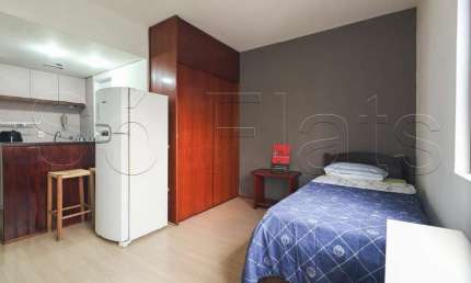 Apto no QI Inteligence disponível para locação com 24m², 01 dorm e 01 vaga de garagem.