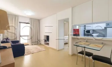 Flat totalmente equipado disponível para locação muito próximo da Av Paulista e do MASP.