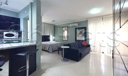 Flat Central Park para venda com 43m², 01 dormitório e 01 vaga de garagem