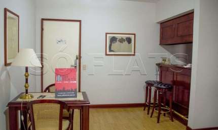 Flat a poucos metros da Av. Paulista, fácil acesso ao Metrô