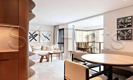 Residencial D'Oru Vila Nova Conceição com 53m², 1 dormitório, disponível para compra