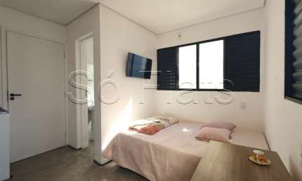 Studio Alvorada, apto disponível para locação contendo 15m² e 1 dormitório na Vila Mariana.