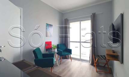 Residencial Code Aclimação, apto disponível para locação com 28m², 01 dormitório e 01 vaga.