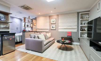 Flat Wyndham São Paulo Paulista disponível para venda com 40m² e 01 vaga de garagem