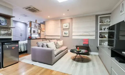 Flat Wyndham São Paulo Paulista disponível para venda com 40m² e 01 vaga de garagem