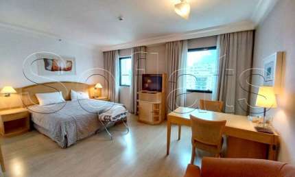 Flat no Tryp Higienópolis 32m² 1 dormitório e 1 vaga em Higienópolis disponível para locação.