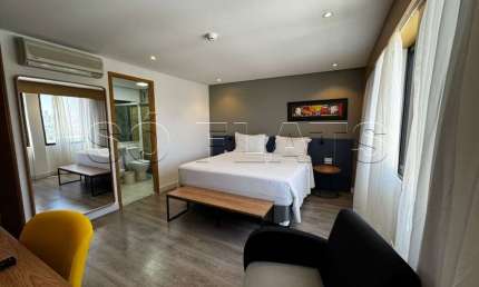 Holiday Inn Parque Anhembi, quarto de hotel para investimento com 26m² e 01 vaga de garagem