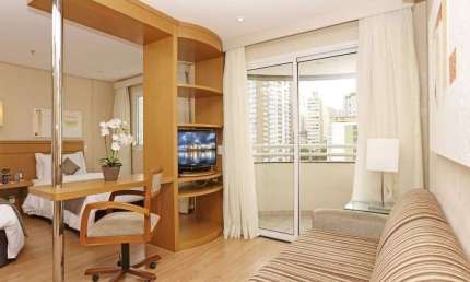Flat prox a Av. 9 de Julho, hosp Sírio-Libanês e Av. Paulista
