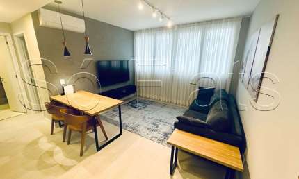 Studio Extension Berrini, flat disponível para locação contendo 38m², 1 dormitório e 1 vaga.