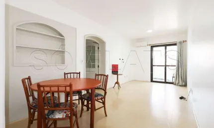 The First Full, apto disponível para locação contendo 40m², 1 dormitório e 1 vaga de garagem.
