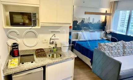 Flat Mercure SP Bela Vista disponível para venda com 29m², 1 dormitório e 1 vaga de garagem
