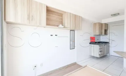 Flat no Wise SP Santana disponível para locação contendo 1 dorm prox do Aeroporto Campo de Marte.