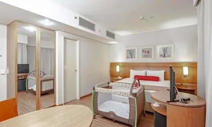 Flat slaviero no bairro de moema, prox a av. sto amaro