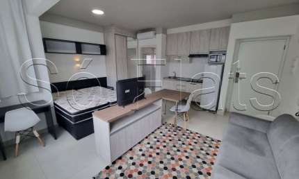 Apartamento novo tipo studio disponível para locação na Rua Augusta.