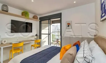 Haus mitre pinheiros, studio disponível para venda com 28m² e 01 dormitório