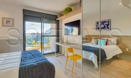 Haus Mitre Pinheiros, Studio disponível para venda com 27m² e 01 dormitório