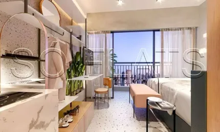 Residencial On Brooklin, Studio disponível para venda com 22m² e 1 dormitório