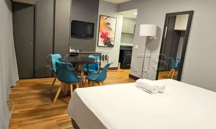 Flat wyndham são paulo berrini disponível para venda com 29m², 01 dormitório e 01 vaga de garagem