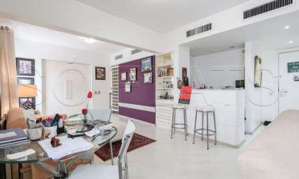 Flat no Le Premier contendo 62m², 1 dormitório e 1 vaga, disponível para locação no Jardim Paulista.