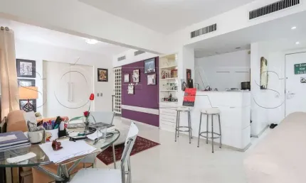 Apto no Le Premier contendo 62m², 1 dormitório e 1 vaga, disponível para locação no Jardim Paulista.