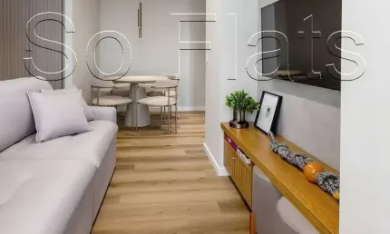 Quality Alvorada, flat disponível para locação contendo52m², 2 dormitórios e 1 vaga.
