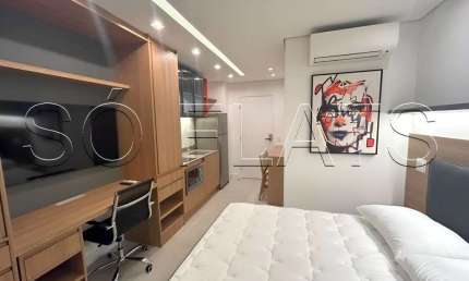 Residencial Think Home Republica, apto disponível para locação contendo 23m² e 1 dormitório.