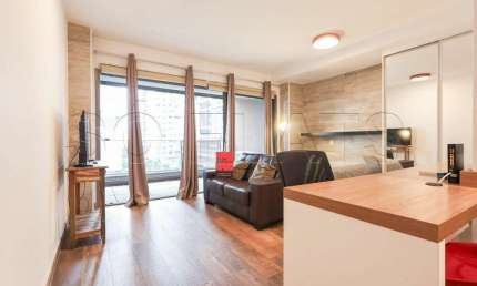 Residencial Habitarte I, disponível para locação 30m², 1 dormitório e 1 vaga.