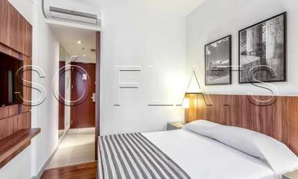 Hotel Vivenzo Savassi Belo Horizonte, apto disponível para venda com 22m², 01 dorm e 01 vaga