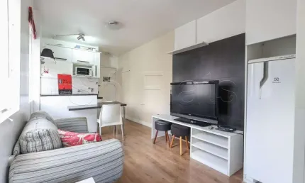 Flat Saint Gothard, disponível para venda com 28m², 1 dormitório e 1 vaga