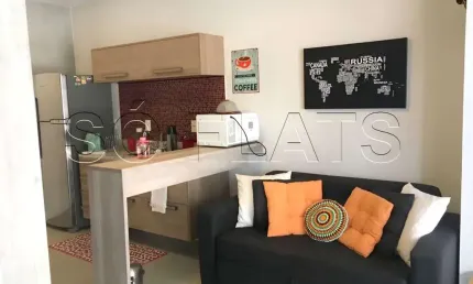 Setin downtown brigadeiro, apto disponível para locação com 48m², 01 dormitório e 01 vaga.
