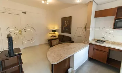 Flat Mercure SP JK, mobiliado para venda com 31m² 1 dormitório e 1 vaga à venda.