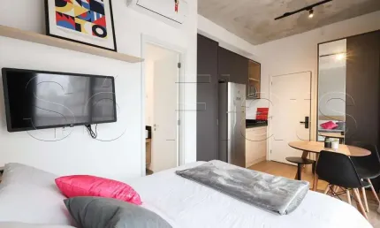 Studio On Alvorada, apto disponível para locação com 21m², 1 dormitório e 1 vaga.