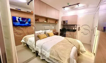 Studio VN Chez Frei Caneca, apto disponível para locação com 18m² e 01 dormitório.