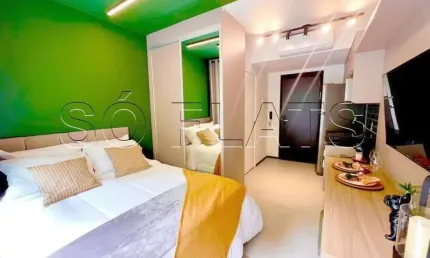 Studio vn consolação, apto disponível para locação com 23m² e 01 dormitório.