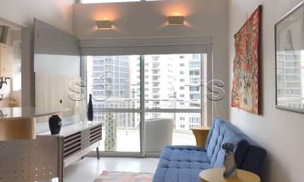 Blue Loft, flat disponível para locação 50m², 1 dormitório e 1 vaga de garagem.